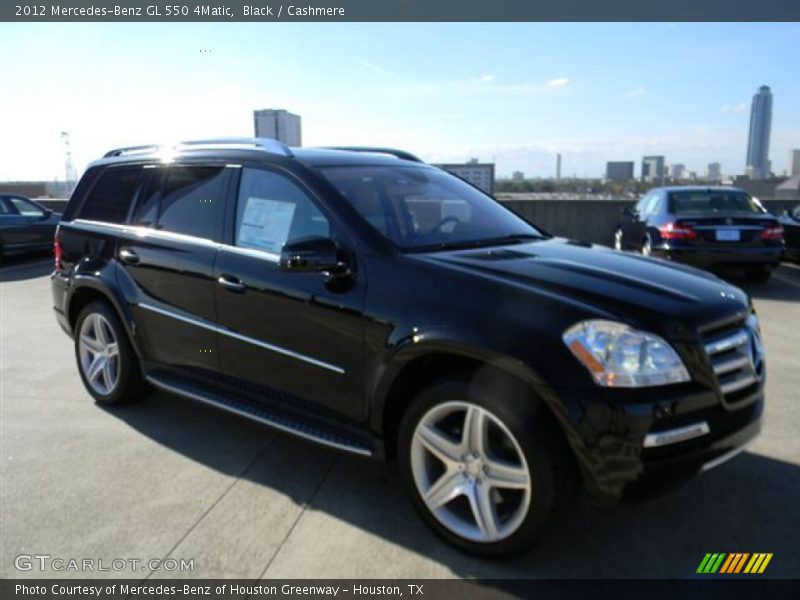 Black / Cashmere 2012 Mercedes-Benz GL 550 4Matic