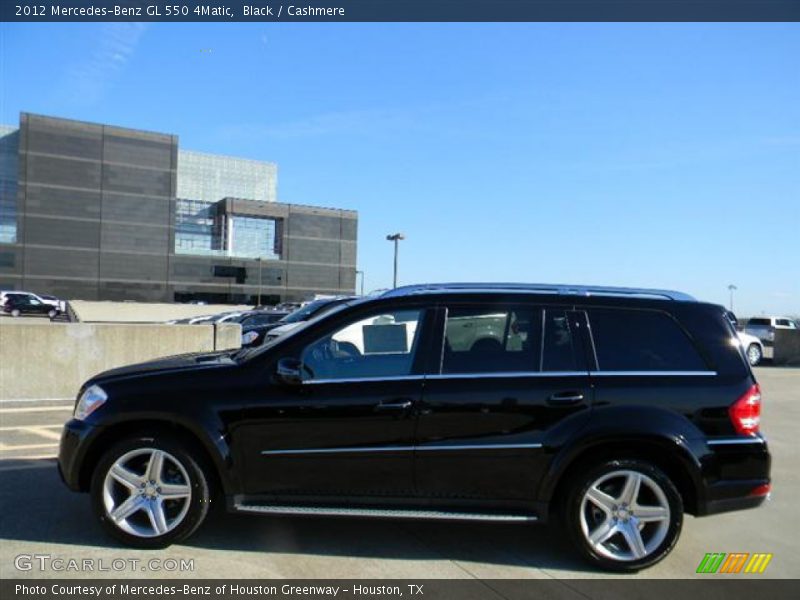 Black / Cashmere 2012 Mercedes-Benz GL 550 4Matic