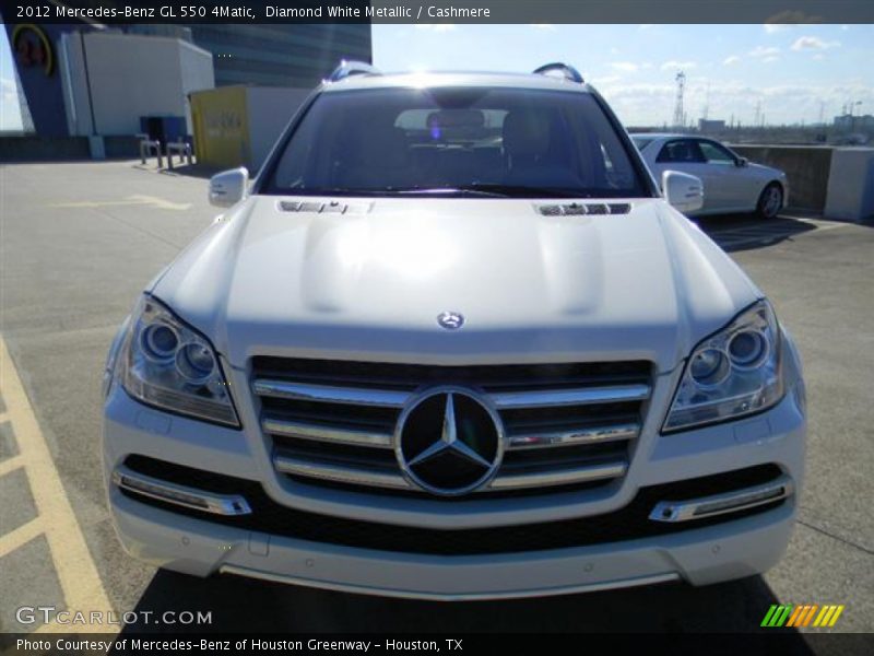Diamond White Metallic / Cashmere 2012 Mercedes-Benz GL 550 4Matic