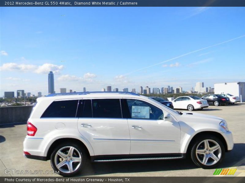 Diamond White Metallic / Cashmere 2012 Mercedes-Benz GL 550 4Matic
