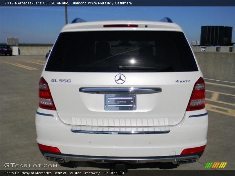 Diamond White Metallic / Cashmere 2012 Mercedes-Benz GL 550 4Matic