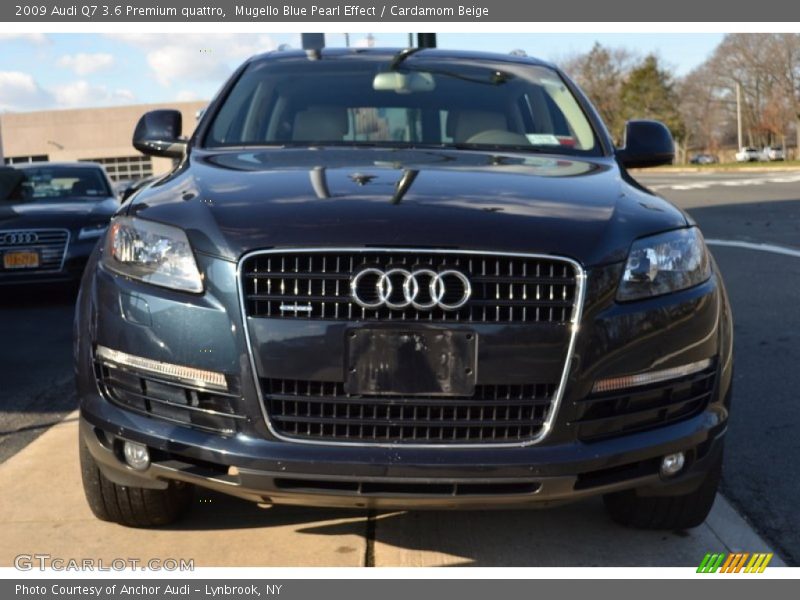 Mugello Blue Pearl Effect / Cardamom Beige 2009 Audi Q7 3.6 Premium quattro