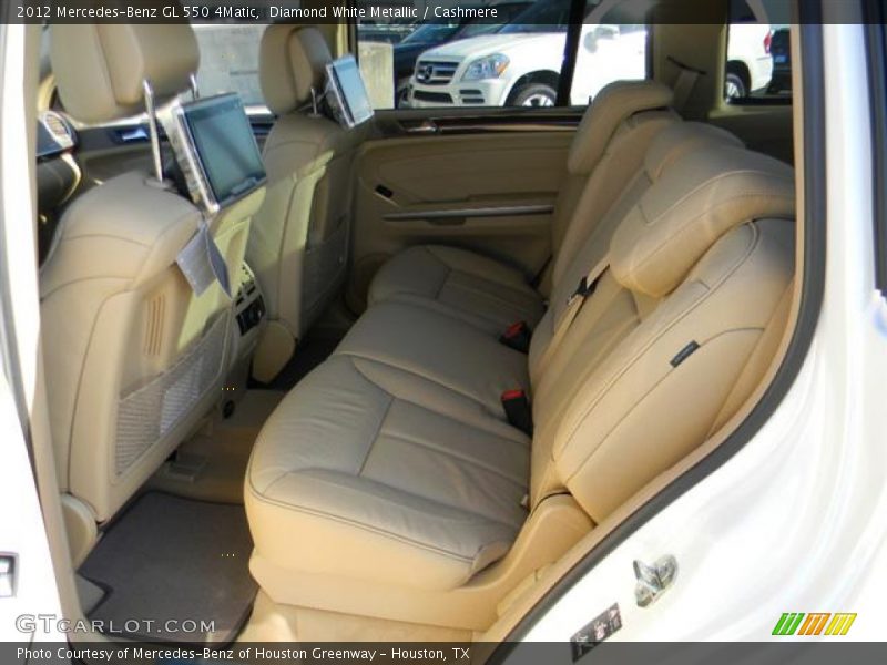 Diamond White Metallic / Cashmere 2012 Mercedes-Benz GL 550 4Matic