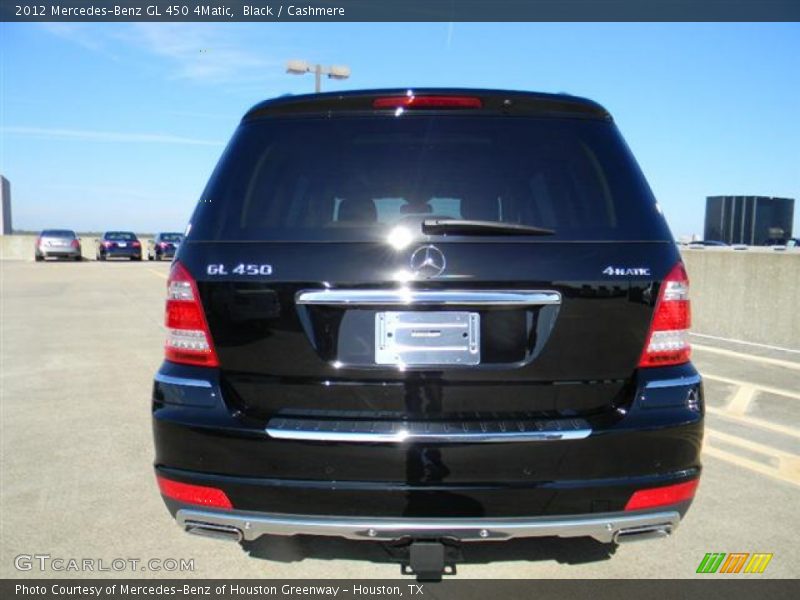Black / Cashmere 2012 Mercedes-Benz GL 450 4Matic
