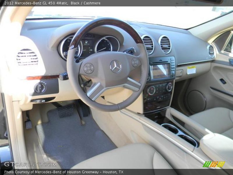Black / Cashmere 2012 Mercedes-Benz GL 450 4Matic
