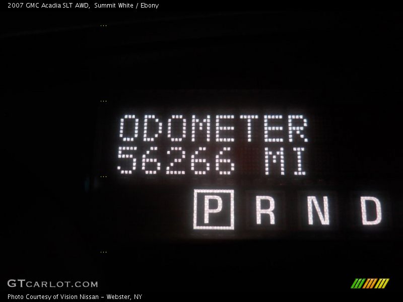 Summit White / Ebony 2007 GMC Acadia SLT AWD