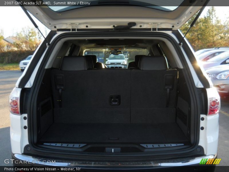 Summit White / Ebony 2007 GMC Acadia SLT AWD