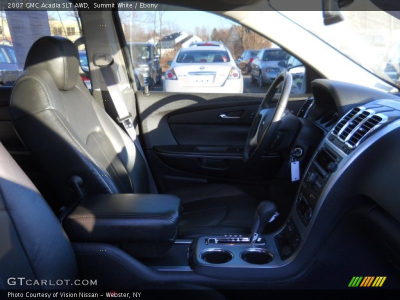 Summit White / Ebony 2007 GMC Acadia SLT AWD