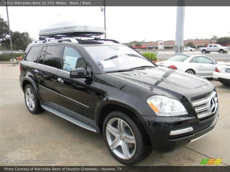 Black / Black 2012 Mercedes-Benz GL 550 4Matic