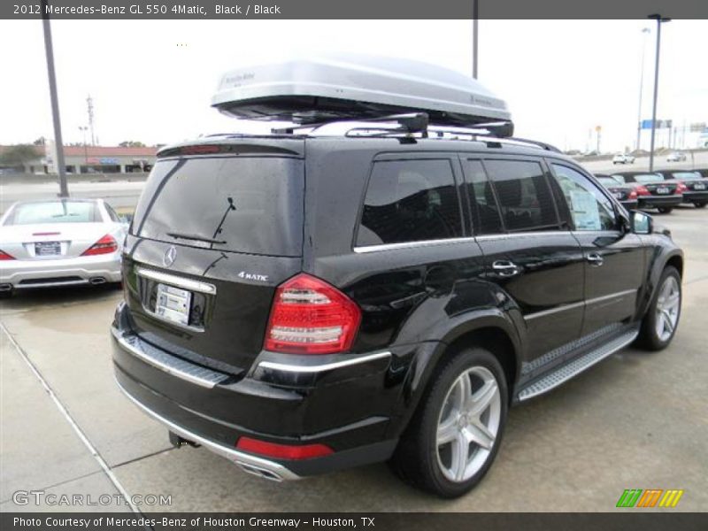 Black / Black 2012 Mercedes-Benz GL 550 4Matic