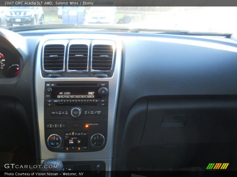 Summit White / Ebony 2007 GMC Acadia SLT AWD