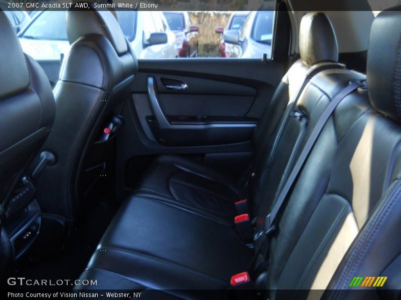 Summit White / Ebony 2007 GMC Acadia SLT AWD
