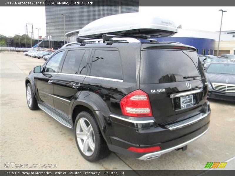 Black / Black 2012 Mercedes-Benz GL 550 4Matic