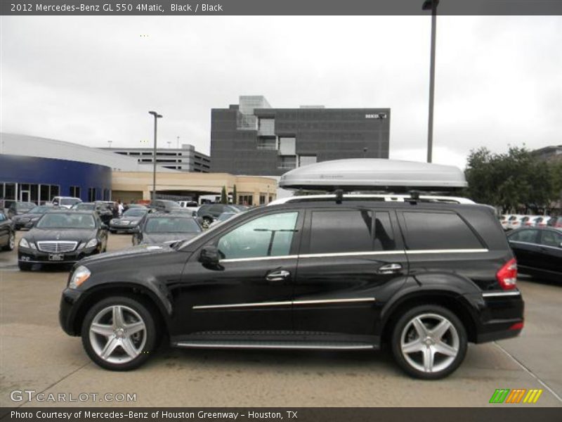 Black / Black 2012 Mercedes-Benz GL 550 4Matic