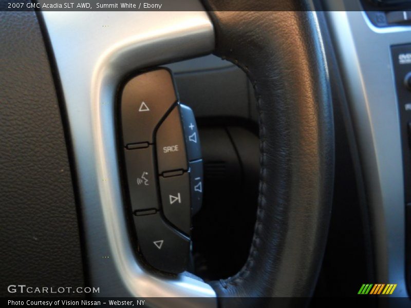 Summit White / Ebony 2007 GMC Acadia SLT AWD
