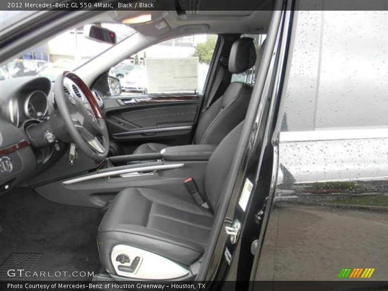 Black / Black 2012 Mercedes-Benz GL 550 4Matic