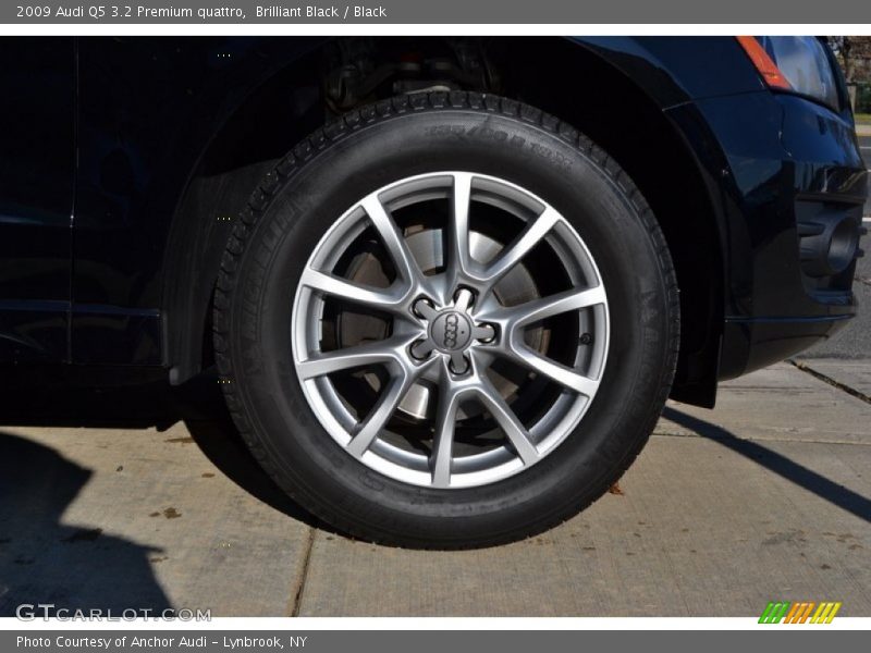 Brilliant Black / Black 2009 Audi Q5 3.2 Premium quattro