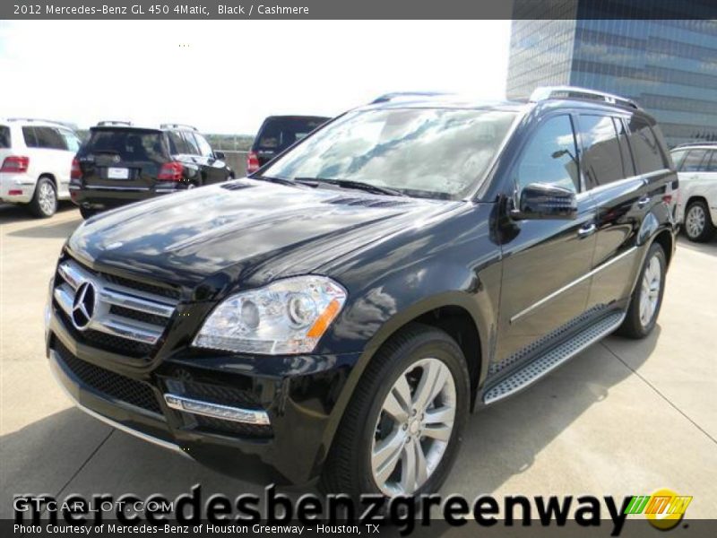 Black / Cashmere 2012 Mercedes-Benz GL 450 4Matic