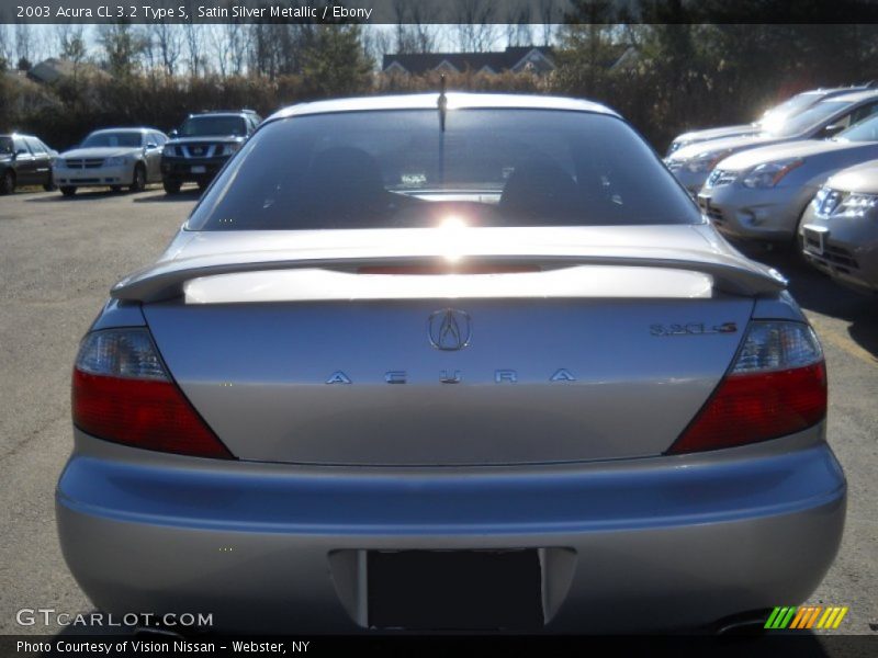 Satin Silver Metallic / Ebony 2003 Acura CL 3.2 Type S