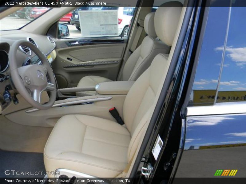 Black / Cashmere 2012 Mercedes-Benz GL 450 4Matic