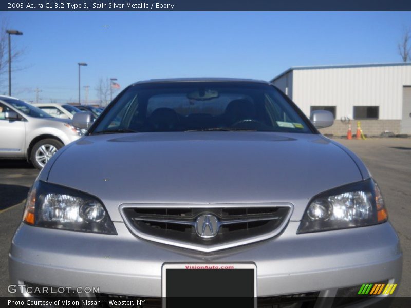 Satin Silver Metallic / Ebony 2003 Acura CL 3.2 Type S