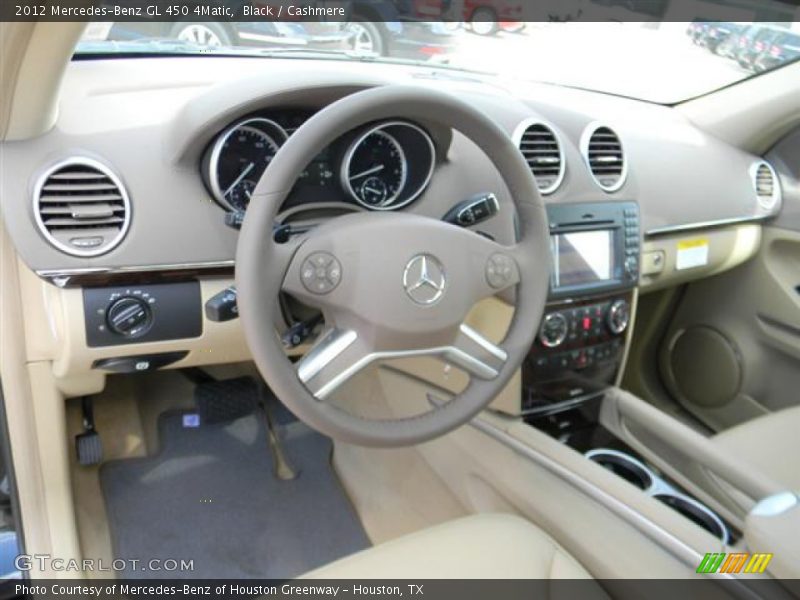 Black / Cashmere 2012 Mercedes-Benz GL 450 4Matic