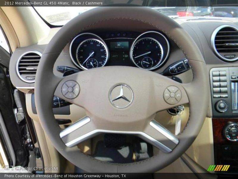 Black / Cashmere 2012 Mercedes-Benz GL 450 4Matic