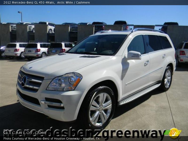 Arctic White / Cashmere 2012 Mercedes-Benz GL 450 4Matic