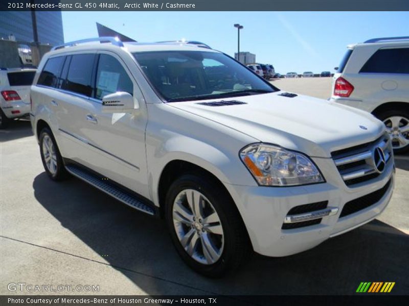 Arctic White / Cashmere 2012 Mercedes-Benz GL 450 4Matic