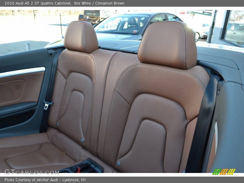  2010 A5 2.0T quattro Cabriolet Cinnamon Brown Interior