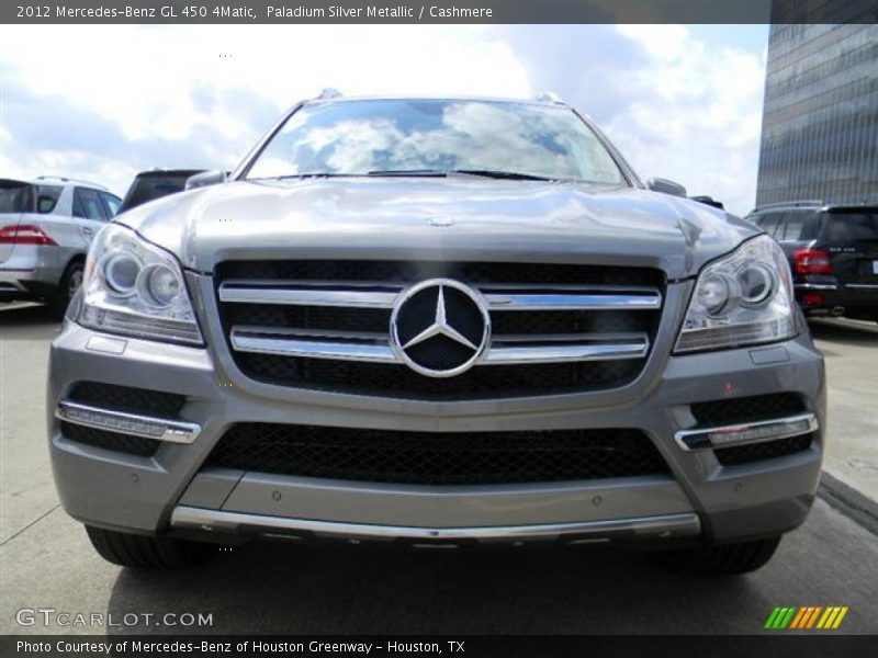 Paladium Silver Metallic / Cashmere 2012 Mercedes-Benz GL 450 4Matic