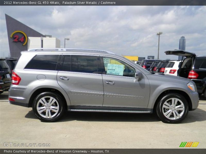 Paladium Silver Metallic / Cashmere 2012 Mercedes-Benz GL 450 4Matic