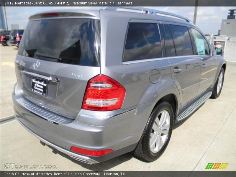 Paladium Silver Metallic / Cashmere 2012 Mercedes-Benz GL 450 4Matic