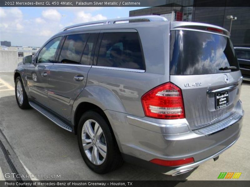 Paladium Silver Metallic / Cashmere 2012 Mercedes-Benz GL 450 4Matic