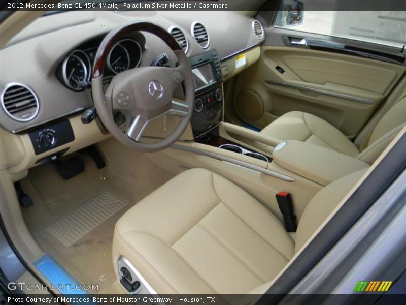  2012 GL 450 4Matic Cashmere Interior