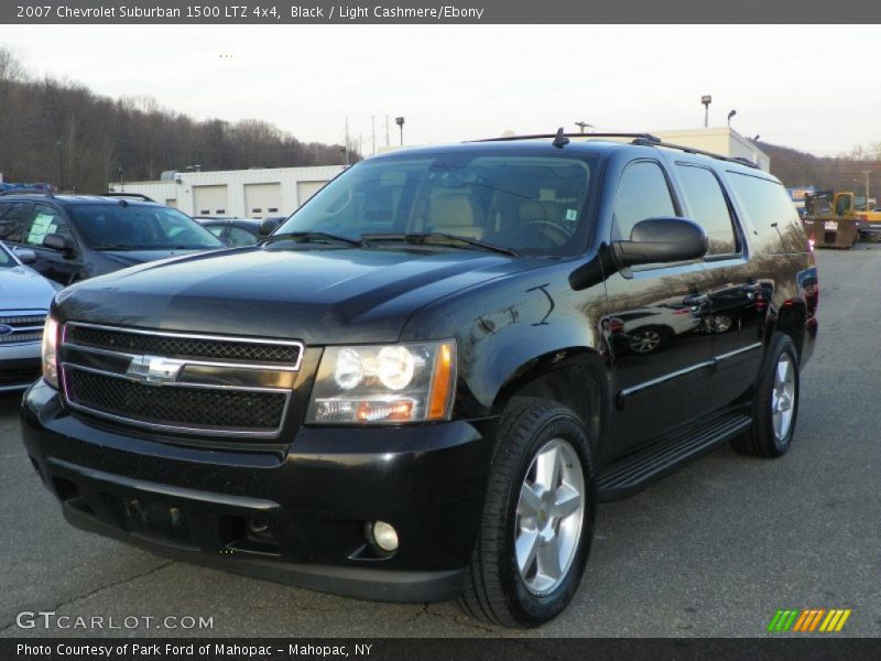 Black / Light Cashmere/Ebony 2007 Chevrolet Suburban 1500 LTZ 4x4