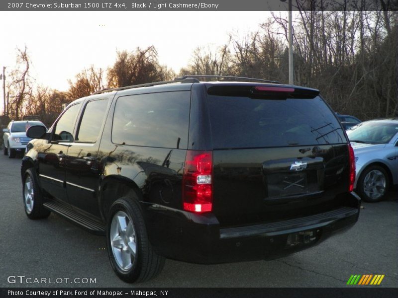Black / Light Cashmere/Ebony 2007 Chevrolet Suburban 1500 LTZ 4x4