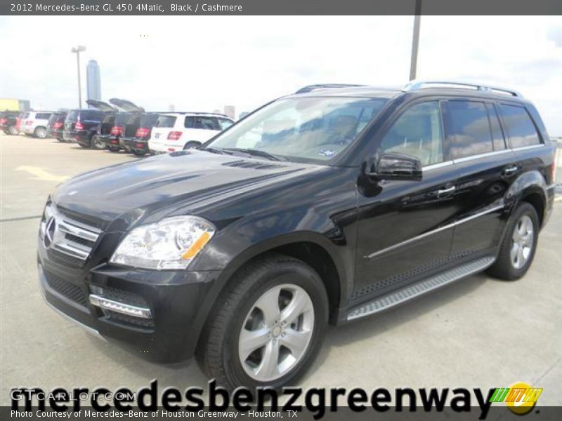 Black / Cashmere 2012 Mercedes-Benz GL 450 4Matic