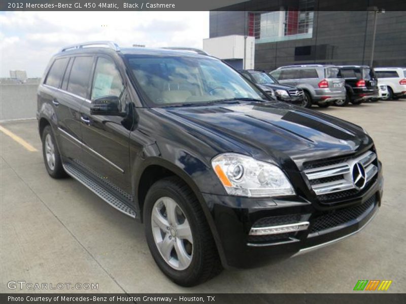 Black / Cashmere 2012 Mercedes-Benz GL 450 4Matic