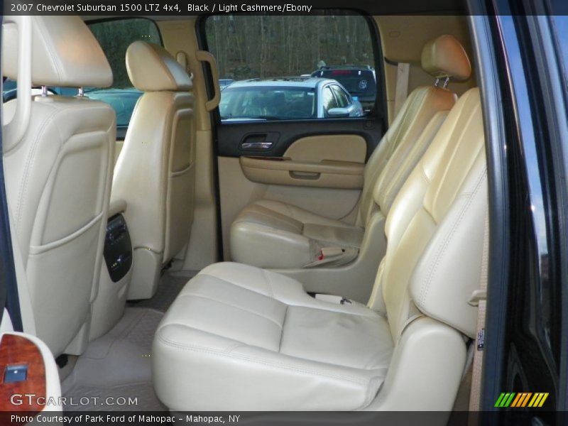 Black / Light Cashmere/Ebony 2007 Chevrolet Suburban 1500 LTZ 4x4
