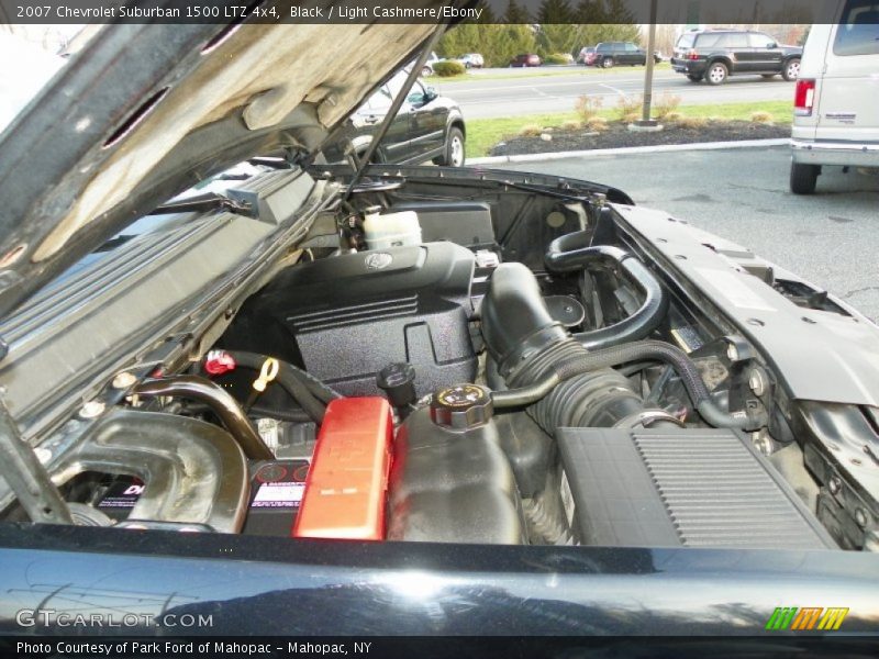 Black / Light Cashmere/Ebony 2007 Chevrolet Suburban 1500 LTZ 4x4