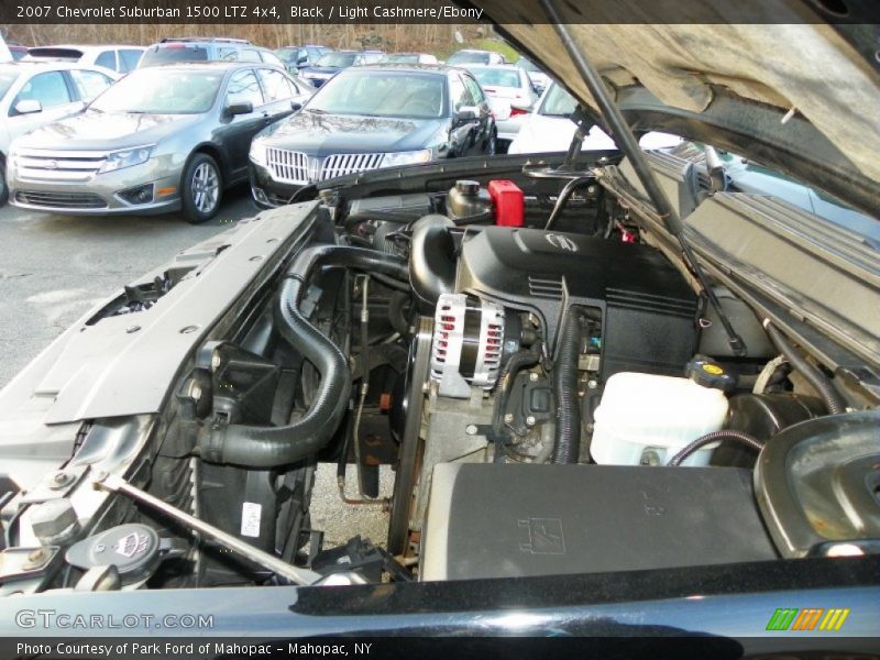 Black / Light Cashmere/Ebony 2007 Chevrolet Suburban 1500 LTZ 4x4