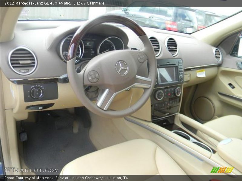 Black / Cashmere 2012 Mercedes-Benz GL 450 4Matic