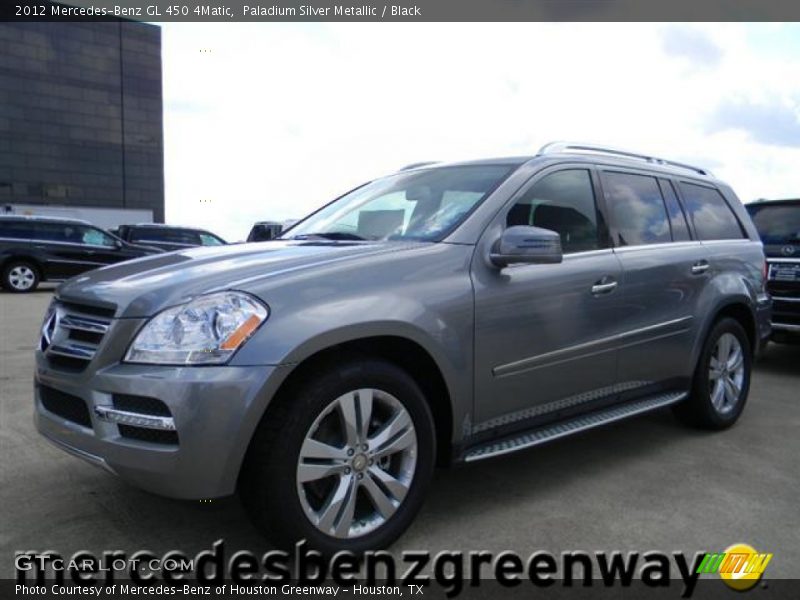 Paladium Silver Metallic / Black 2012 Mercedes-Benz GL 450 4Matic