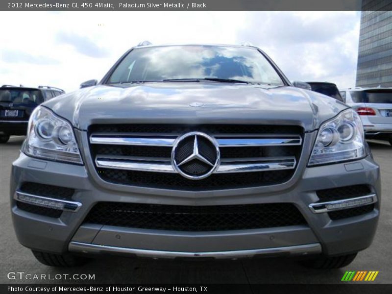Paladium Silver Metallic / Black 2012 Mercedes-Benz GL 450 4Matic