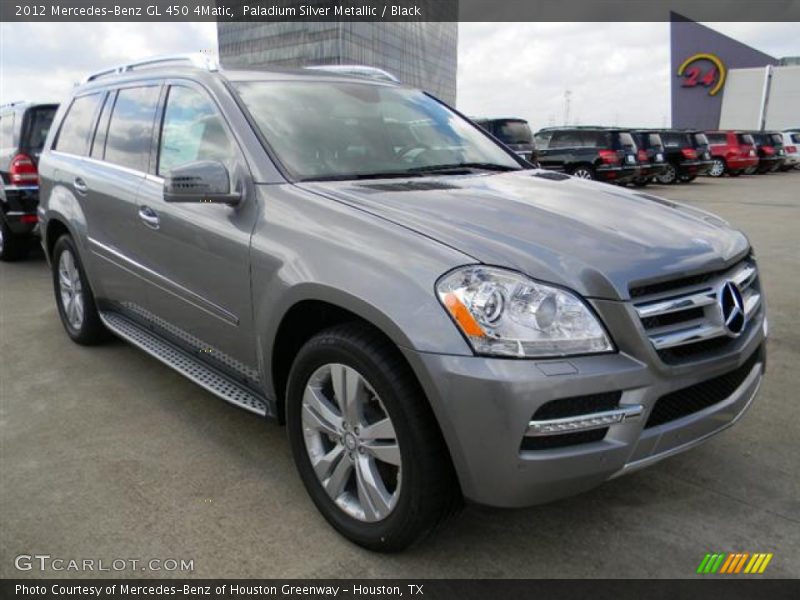 Paladium Silver Metallic / Black 2012 Mercedes-Benz GL 450 4Matic