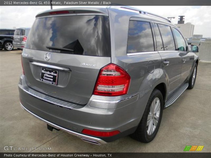 Paladium Silver Metallic / Black 2012 Mercedes-Benz GL 450 4Matic