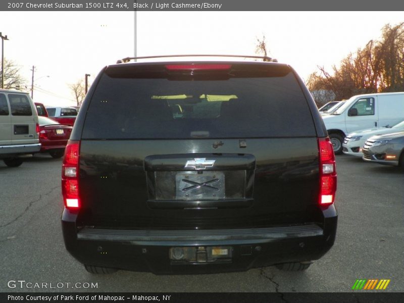 Black / Light Cashmere/Ebony 2007 Chevrolet Suburban 1500 LTZ 4x4