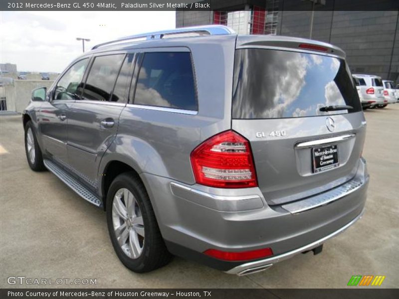 Paladium Silver Metallic / Black 2012 Mercedes-Benz GL 450 4Matic
