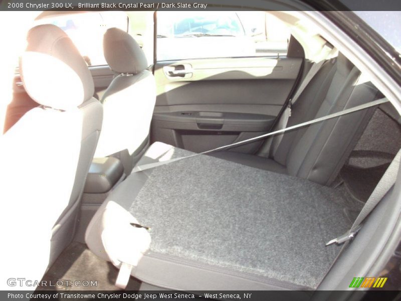 Brilliant Black Crystal Pearl / Dark Slate Gray 2008 Chrysler 300 LX